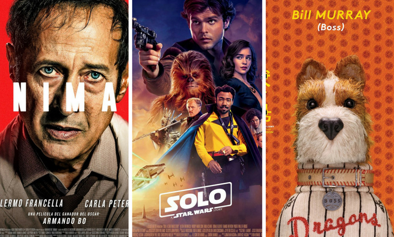 Tres importantes estrenos renuevan la cartelera de cine