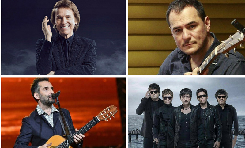 Se prepara un fin de semana con los grandes de la música