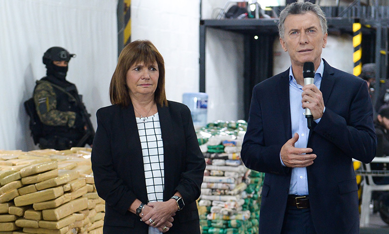 Macri en operativo de quema de droga: “Retroceden las mafias y avanza una sociedad sana”