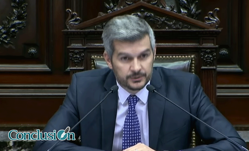 Marcos Peña confirmó que Macri vetó la ley de emergencia tarifaria