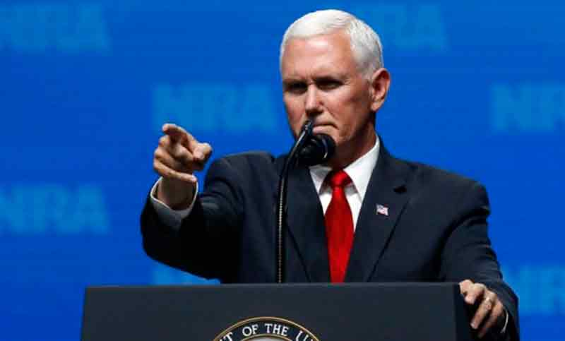 Pence: EE.UU «no se quedará de brazos cruzados» ante Venezuela