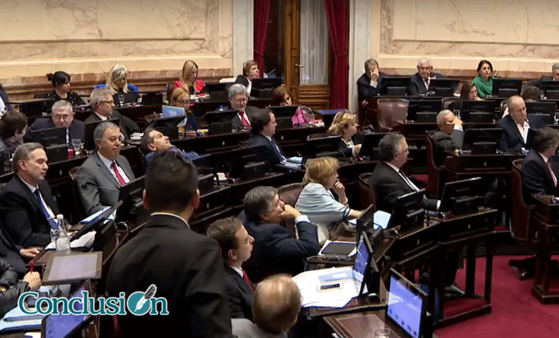 Senadores justicialistas adelantaron su voto en el debate por el Presupuesto