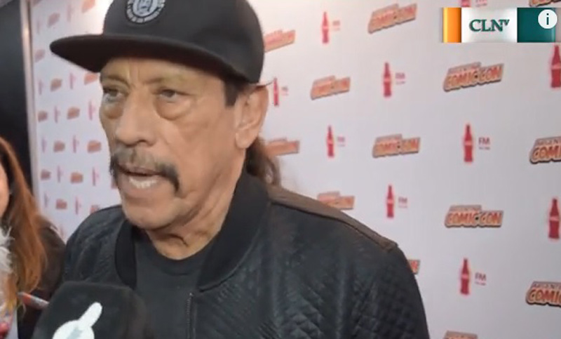El actor protagonista de Machete, Danny Trejo, dialogó con Conclusión