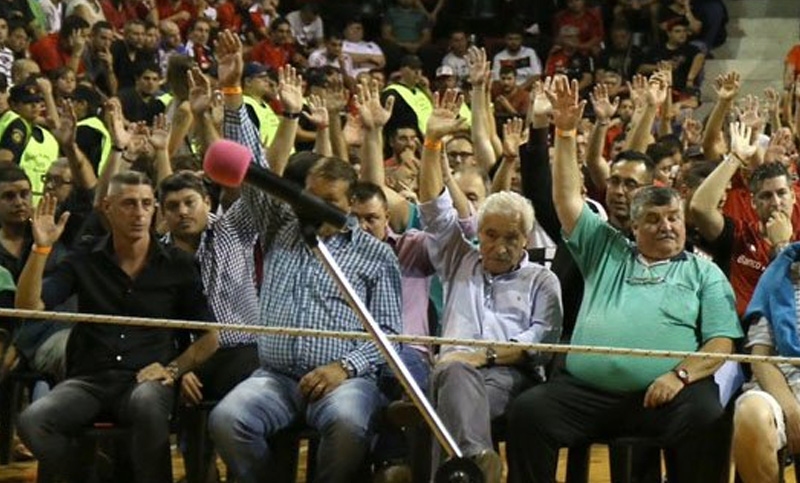 Por amplia mayoría, se aprobó el balance en la tercera asamblea de socios de Newell’s