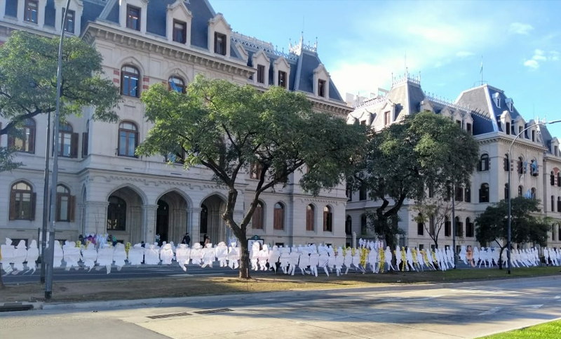 ATE protestó en Agroindustria al cumplirse un mes de los 330 despidos en esa cartera