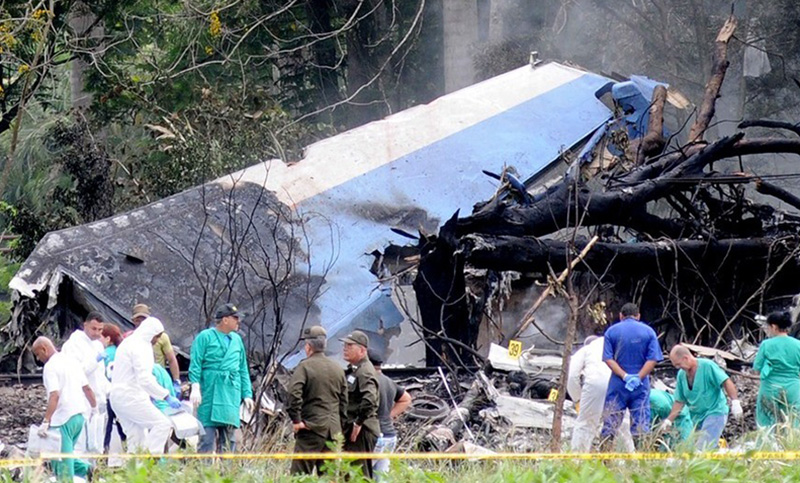 Falleció una de las tres sobrevivientes del accidente aéreo en Cuba