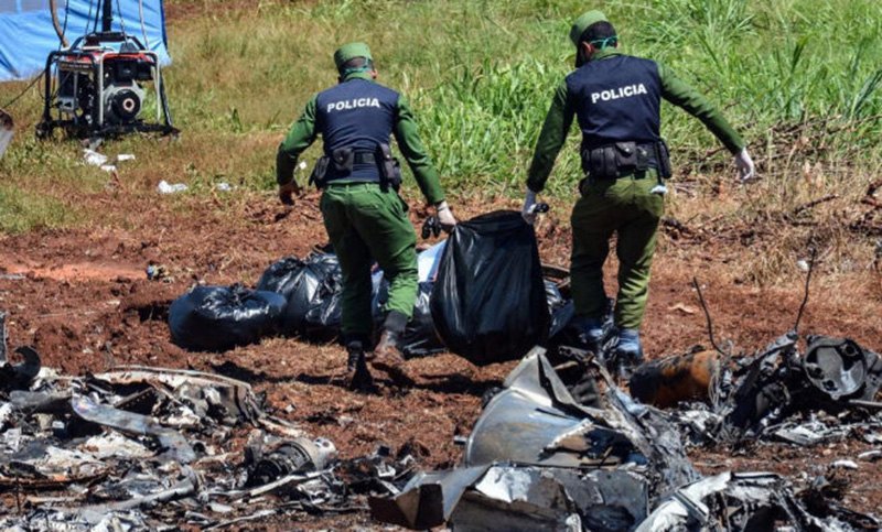 Especialistas localizan segunda caja del avión accidentado en Cuba