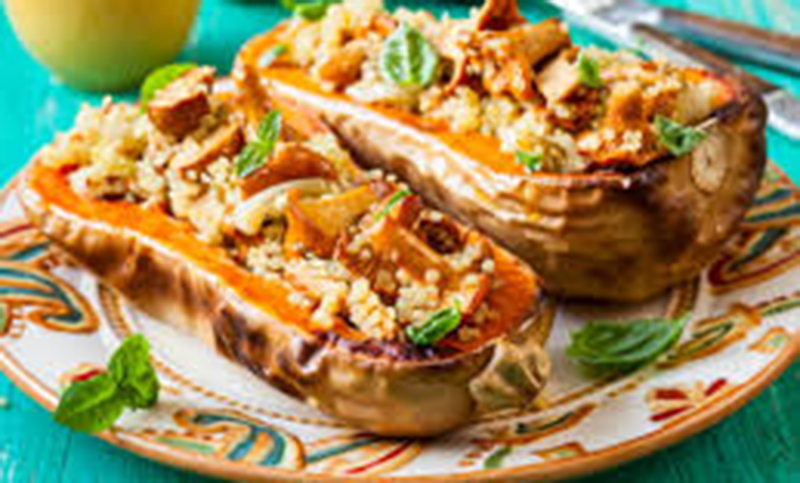 Calabaza rellena: una decilia