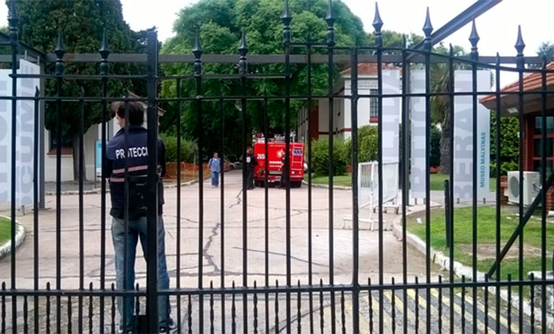 Evacuaron la ex Esma por una amenaza de bomba