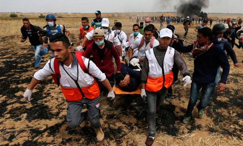 La matanza de palestinos en Gaza enfrenta a Israel y Turquía