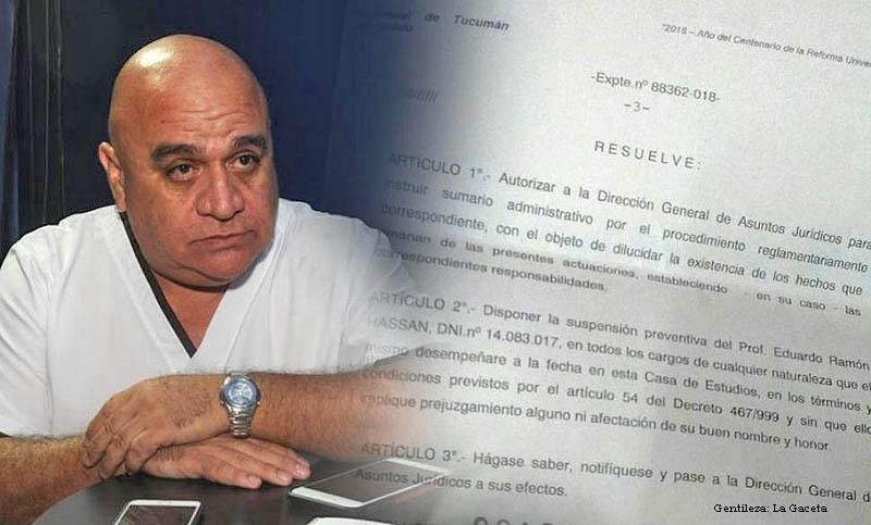 Suspendieron al docente que dijo que las mujeres no deberían estudiar porque “no razonan”