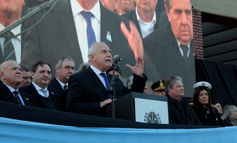 Lifschitz: «La democracia necesita un pueblo movilizado y partidos que defiendan sus intereses»