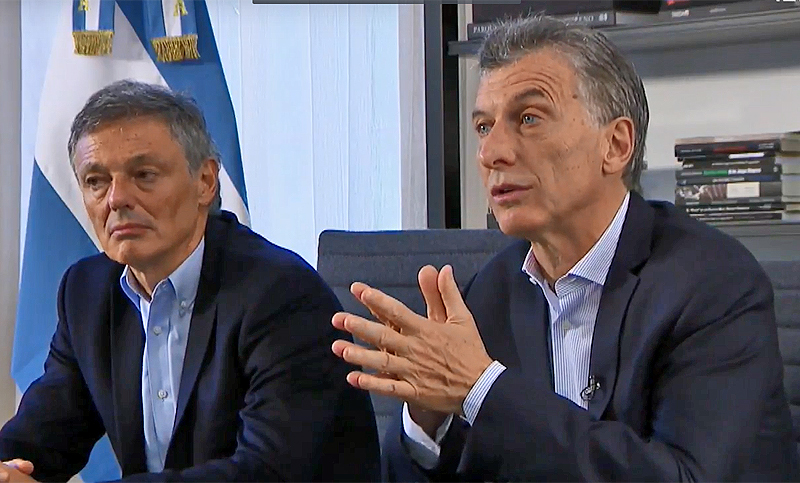 “Les pido a los senadores que no se dejen conducir por las locuras de Cristina”