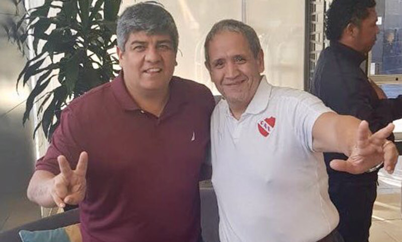 Moyano y Palazzo se mostraron juntos para disputar la conducción de la CGT