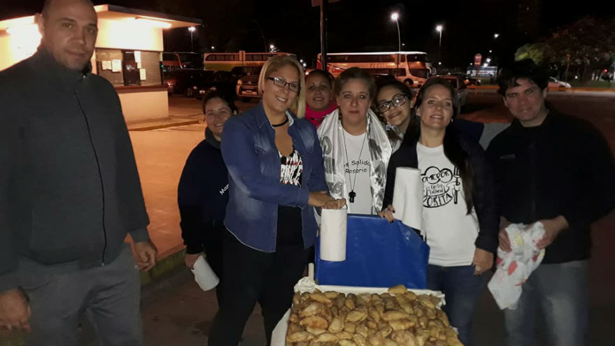 La Unidad Móvil de Ayuda Solidaria realizó su primer recorrido