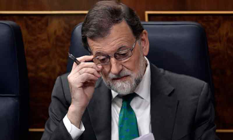 Rajoy, a punto de perder el poder en España