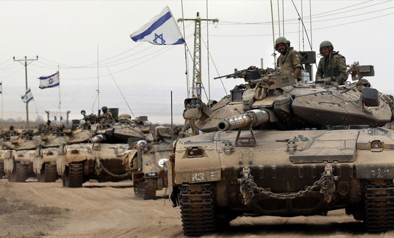Tres palestinos muertos por disparos de un tanque israelí