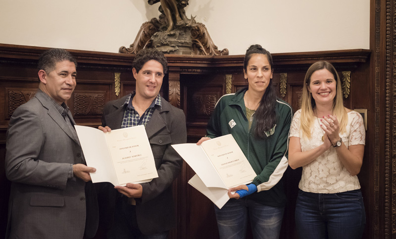 El Concejo distinguió a Social Lux por su promoción del fútbol femenino