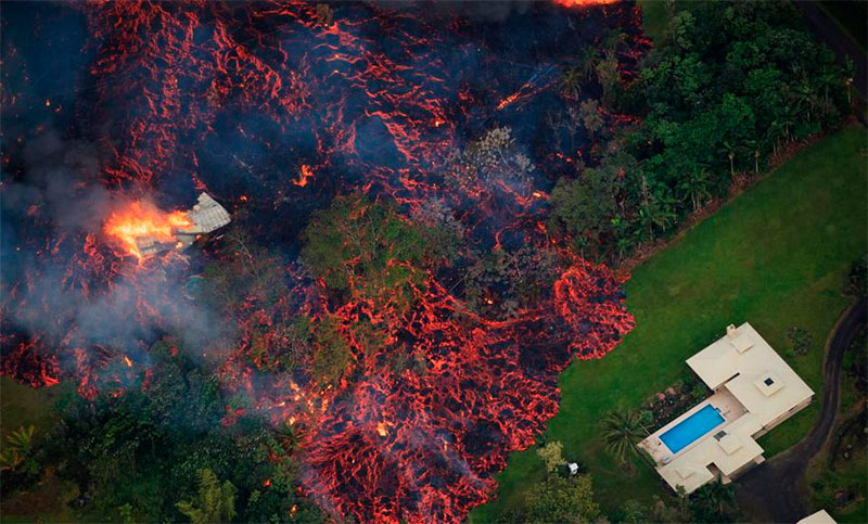 Hawai, en alerta por nuevas fisuras tras la erupción del volcán Kilauea