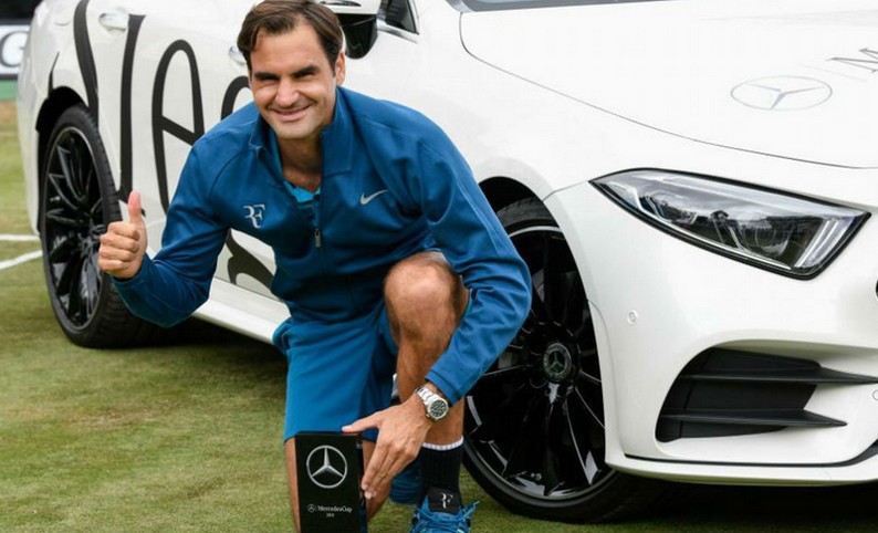 Federer ganó el ATP de Stuttgart y quedó a un paso de conseguir 100 títulos