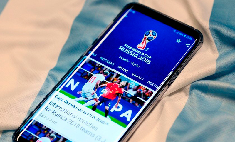En el Mundial de Rusia, los celulares podrían ganarle a la TV