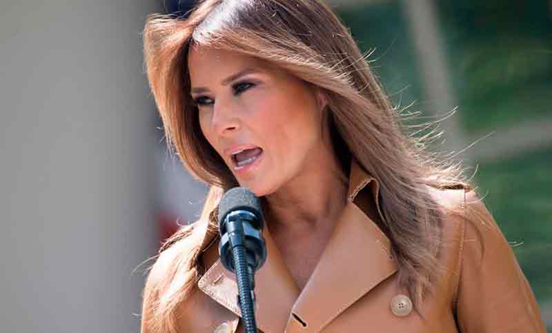 Melania Trump critica la separación de familias migrantes en la frontera con México
