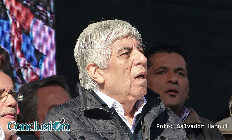 Hugo Moyano dijo que el paro convocado por la CGT no afecta a la democracia