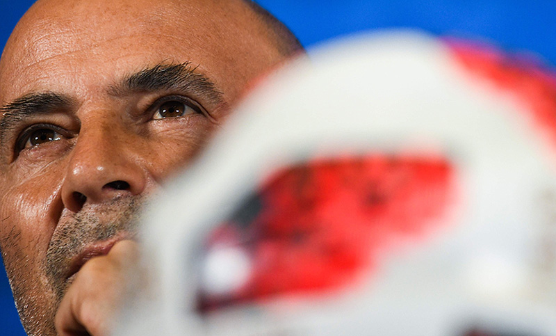 Sampaoli: “Apostamos a tener un equipo que domine al rival siempre con la pelota”