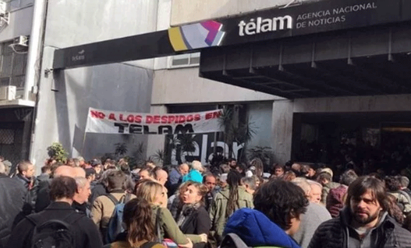 Persecución sindical en Telam: promueven cautelar contra funcionarios del Gobierno