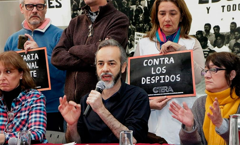 Represión docente en Chubut: Ctera anunció un paro nacional para el próximo martes