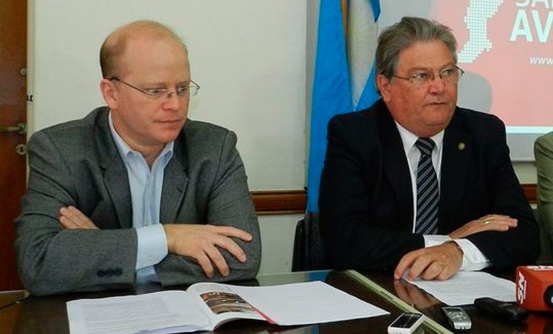 El vicegobernador santafesino respaldó a Contigiani