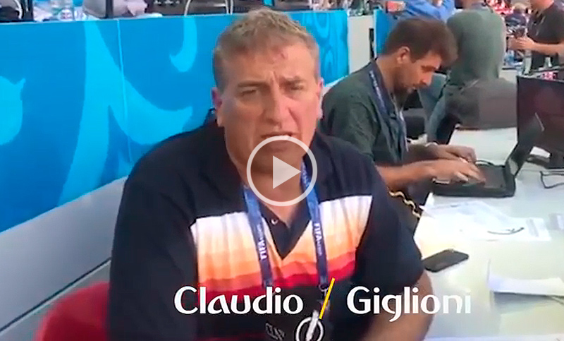 El análisis y el boletín de calificaciones de Claudio Giglioni desde Rusia