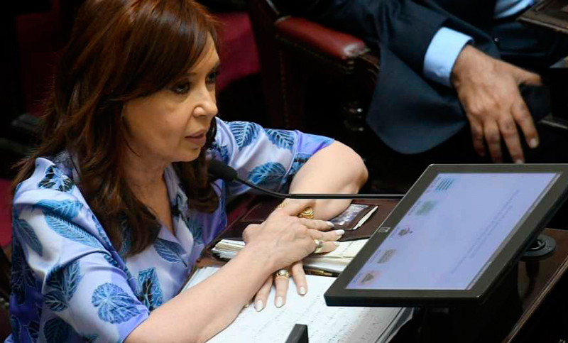 Cristina y su bloque votarán a favor de la legalización del aborto