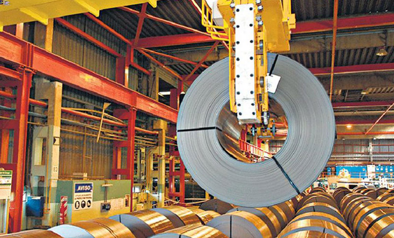 La producción siderúrgica cayó 18,5% durante mayo