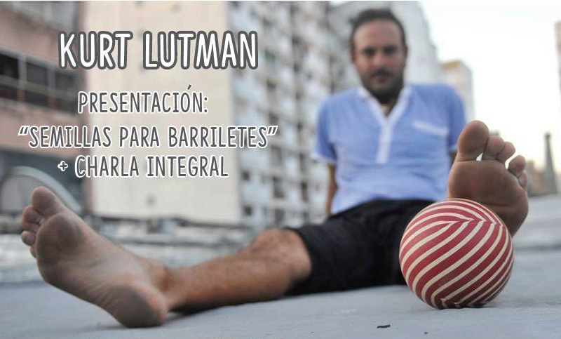 Kurt Lutman presenta su libro “Semillas para barriletes” en Pérez