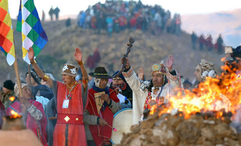 Bolivia celebra el Año Nuevo Andino Amazónico 5526 en 207 sitios sagrados