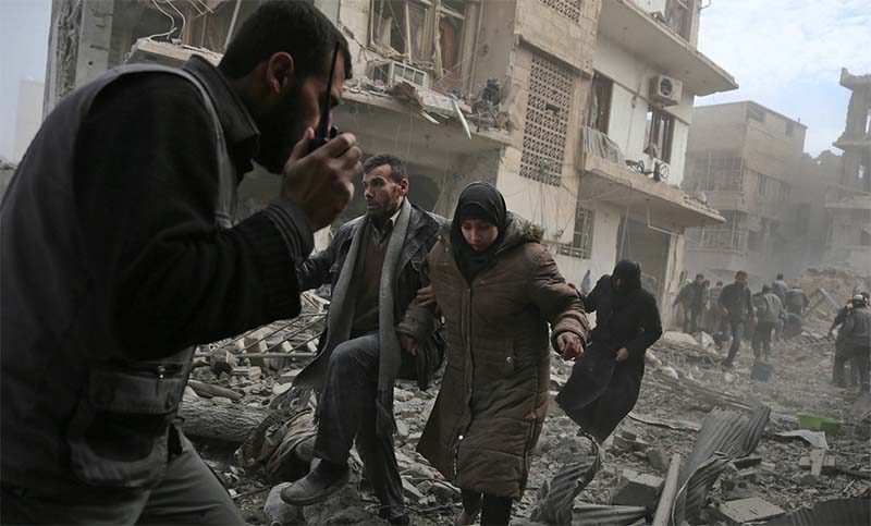 Seis civiles muertos en Siria por bombardeos del régimen
