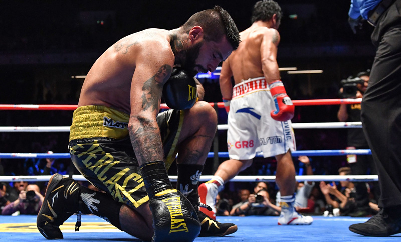 Un desconocido Matthysse cayó por nocaut ante Pacquiao
