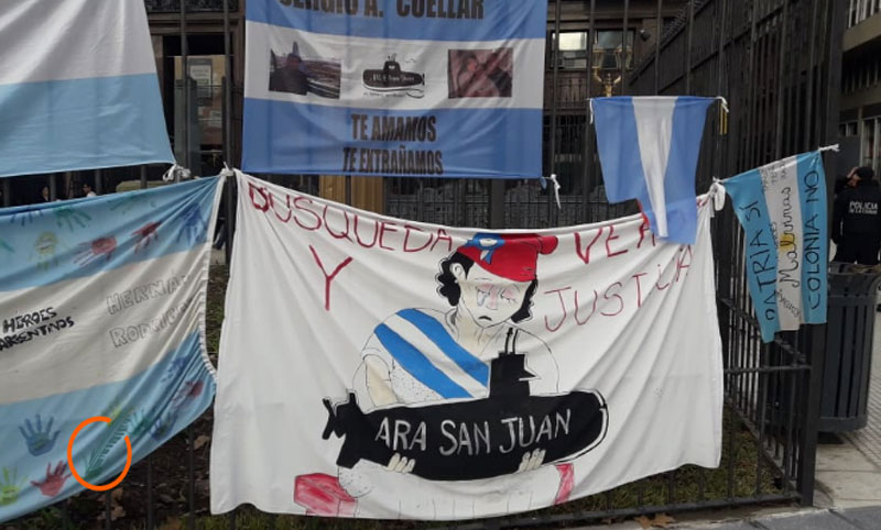 Familiares anuncian que la empresa suspende la búsqueda del ARA San Juan