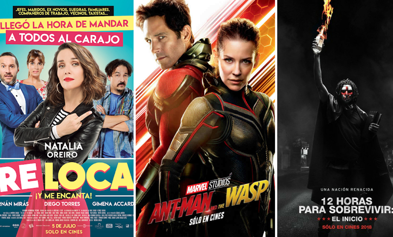 Llegan las vacaciones y con ella tres grandes estrenos