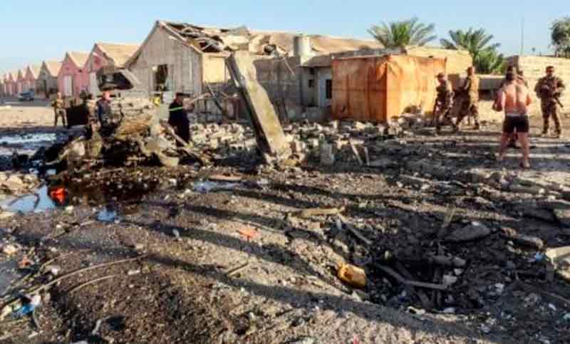 Varios heridos en un atentado en Irak contra un hangar donde se guardaban urnas