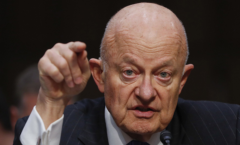 El ex director de inteligencia nacional James Clapper reveló que fue Obama quien inició el “Rusiagate”