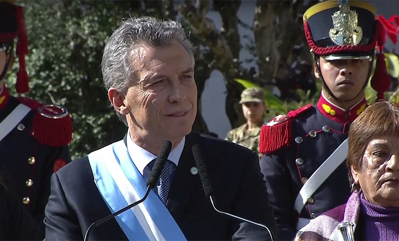 Macri: “Vamos a salir de las crisis recurrentes de los últimos 70 años”