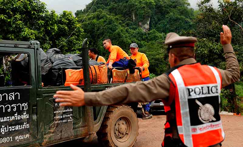 ¡Quedan menos! Avanza el rescate de los niños de la cueva de Tailandia