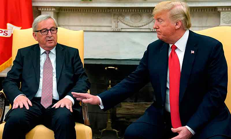 Revólver comercial de Trump contra Europa para apuntar a Rusia y China