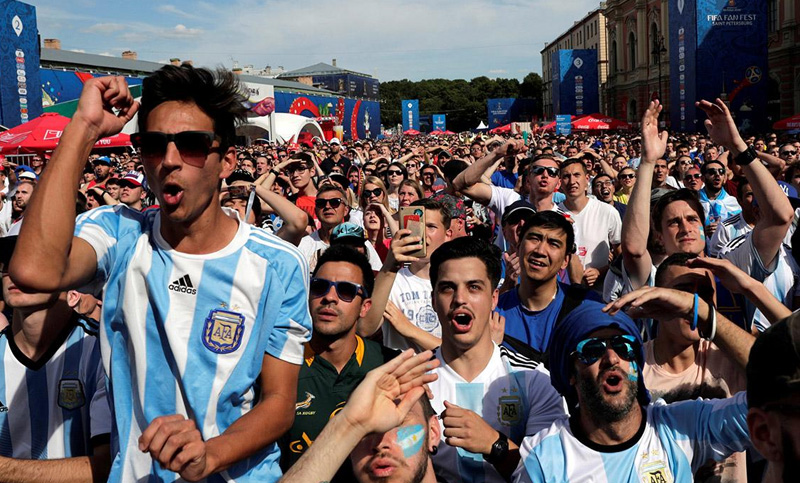 Los argentinos, en el top 5 de los que más plata gastaron en el Mundial