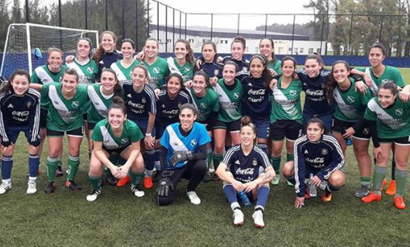 Fútbol femenino: la Selección Argentina goleó a Social Lux en un amistoso