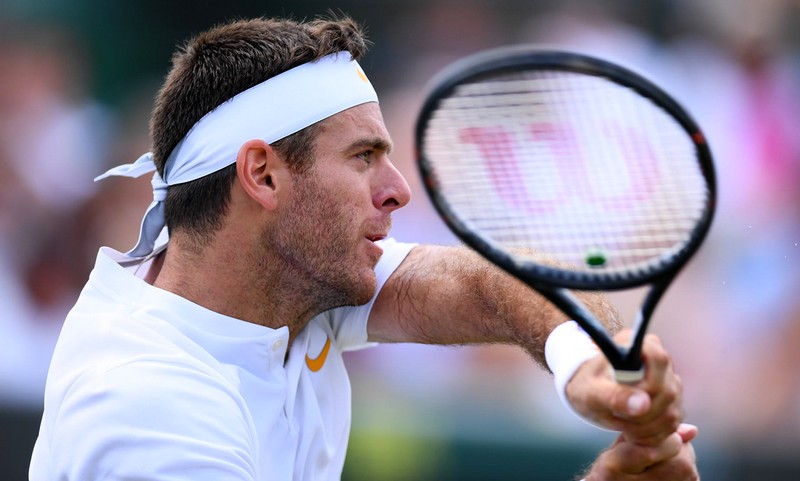 Del Potro eliminó a Paire y se metió en octavos de Wimbledon