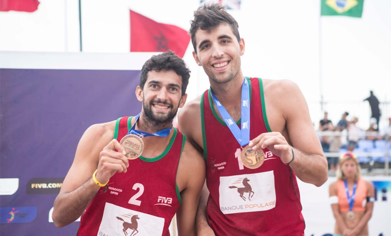 La dupla argentina de beach vóley se alzó con el bronce en Marruecos