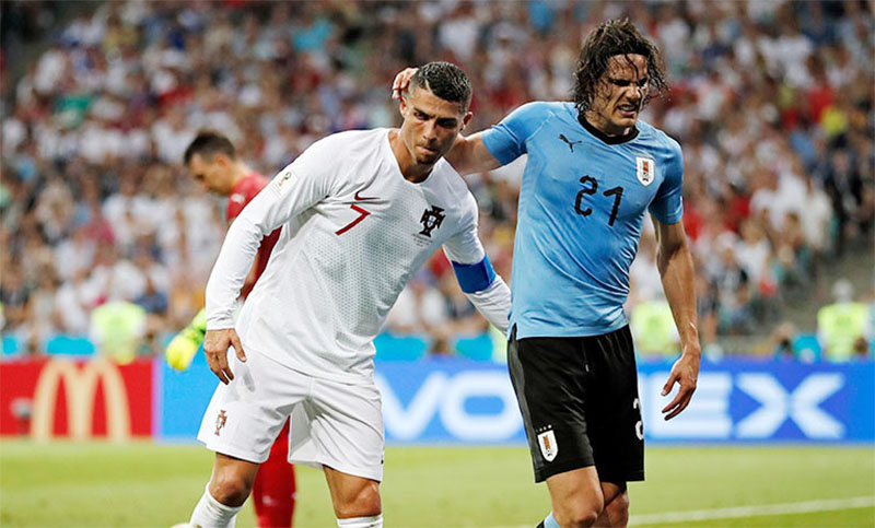 Uruguay le prende velas a Cavani y se prepara para enfrentar a Francia